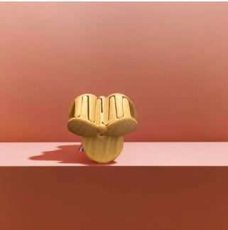 Vintage Wooden Finish Hair Clutcher Set