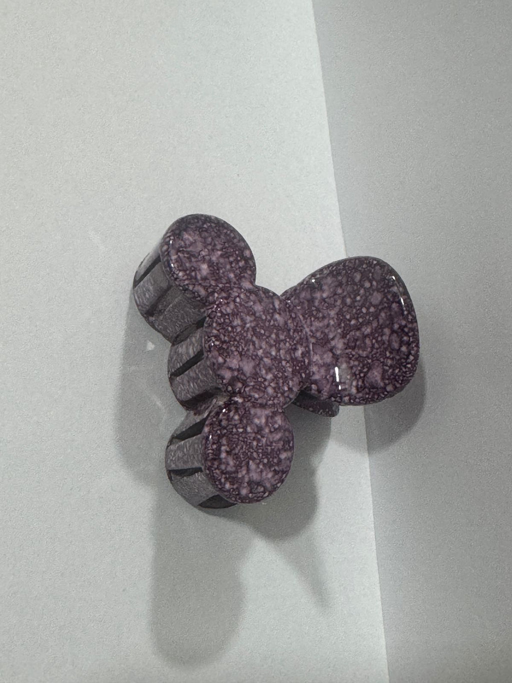 Dot Print Round Hair Clutcher